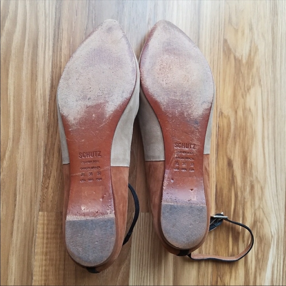 Schutz Size 7. Worn On Bottom But Top Like New. - image 5